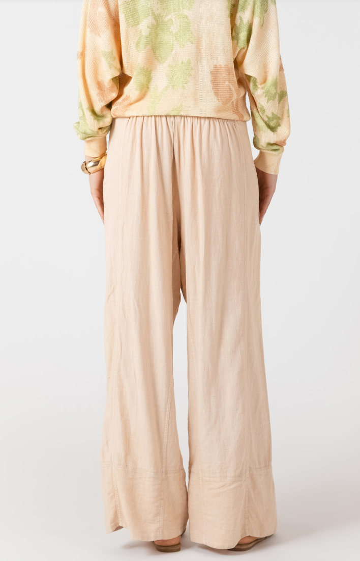 Dex Wide Leg Linen Pant