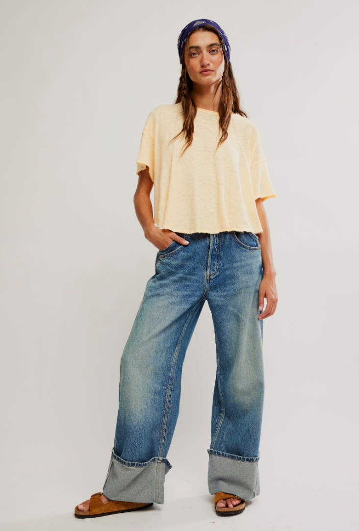 Free People Elsie Swing Tee