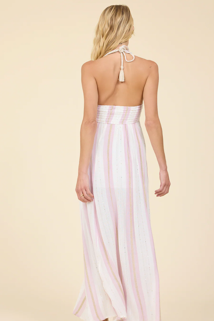 Surf Gypsy Halter Maxi Dress