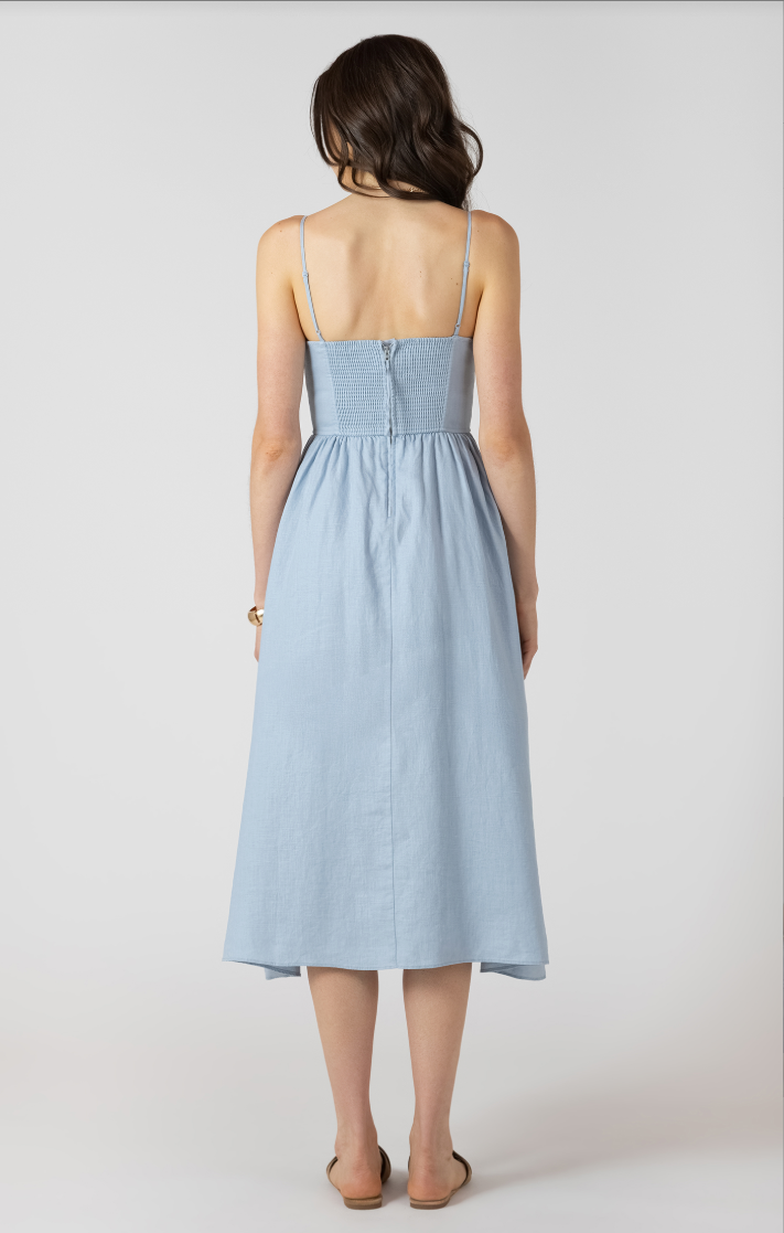 Dex V Waist Maxi Dress