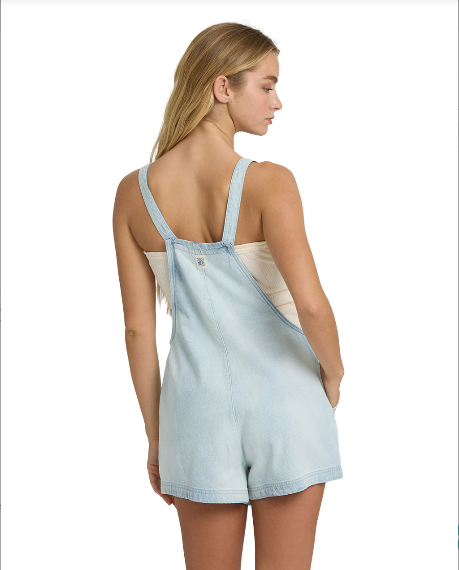 Billabong Beach Crush Denim Overall