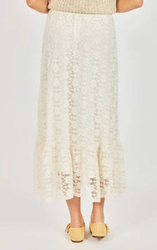 Sadie & Sage Letters Midi Skirt