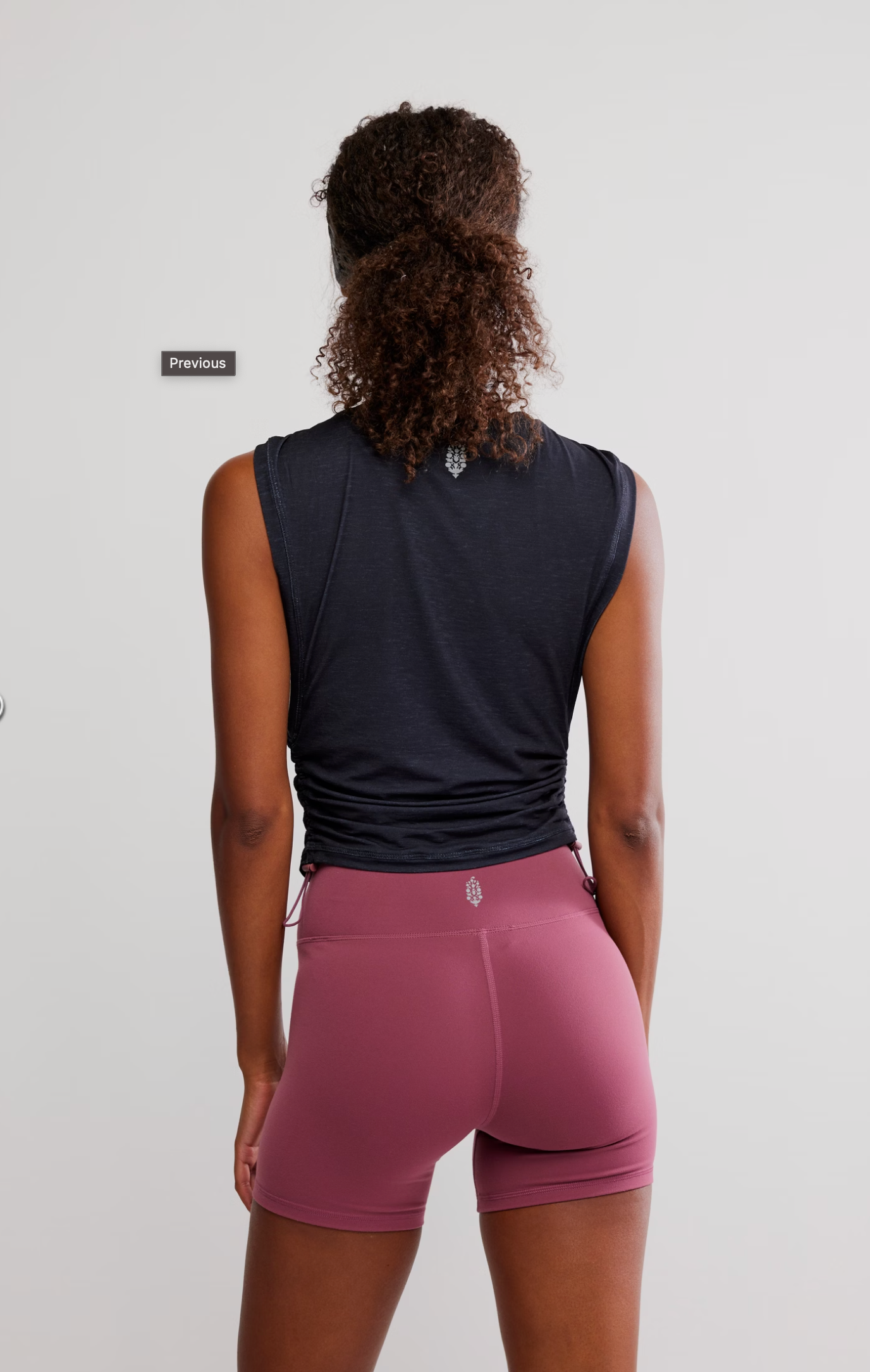 Free People Mode Logo Muscle Tank