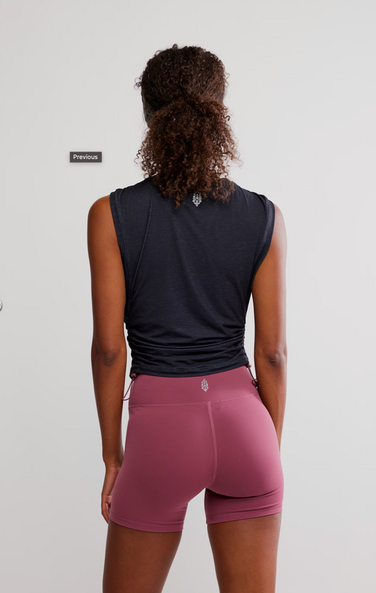 Free People Mode Logo Muscle Tank