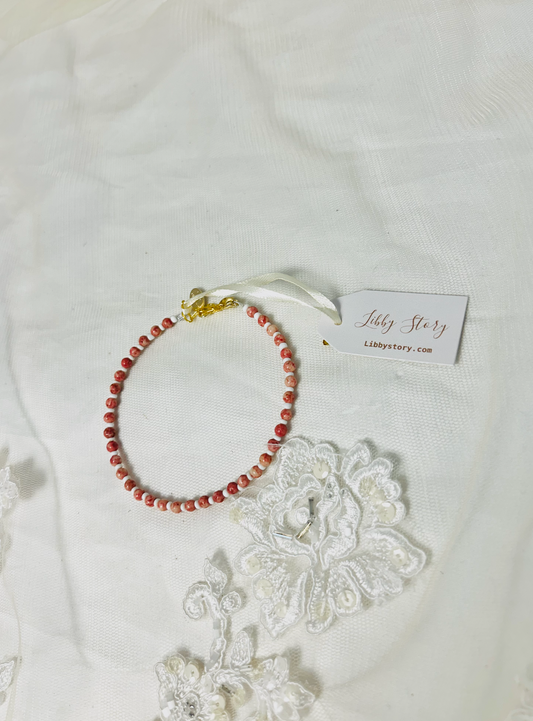 Wooden Beaded Anklet