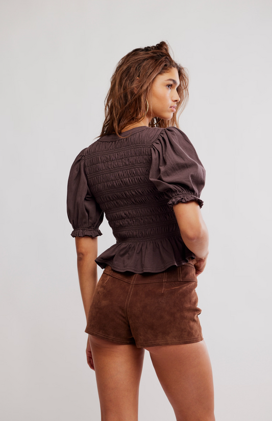 Free People Maxey Knit Top