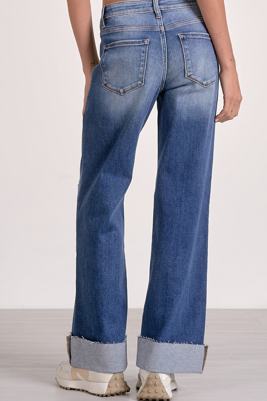 Elan Cuffed Jeans