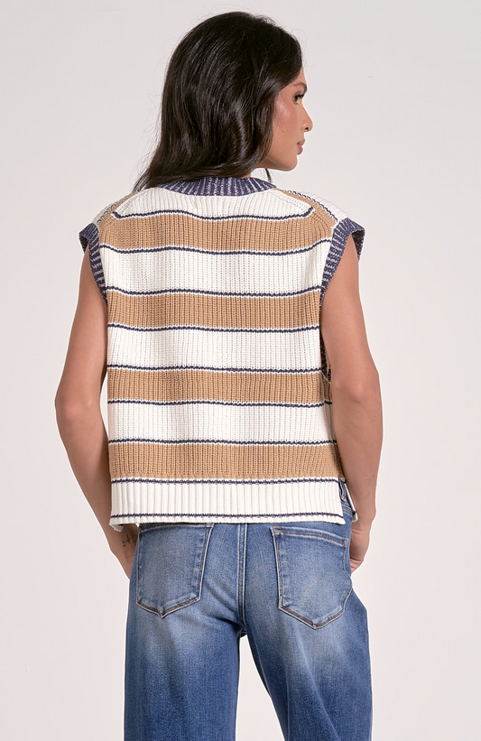 Elan Sweater Vest Deep V