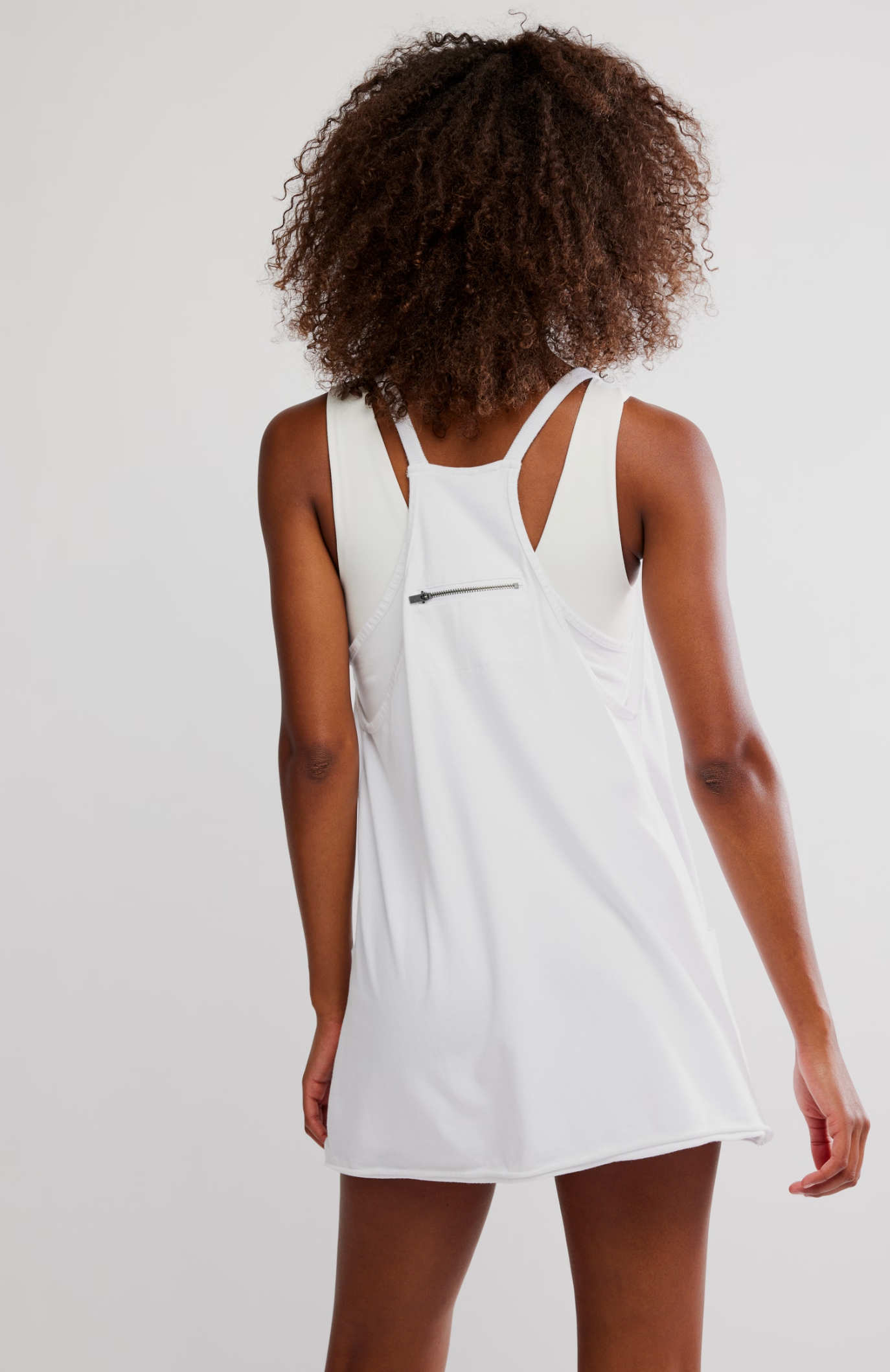 Free People Hot Shot Logo Mini Dress