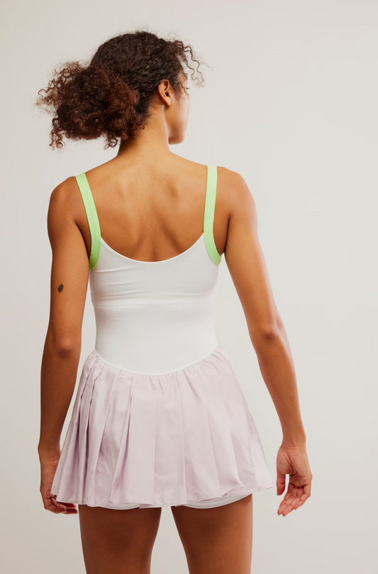 Swing Of Things Colorblock Skortsie