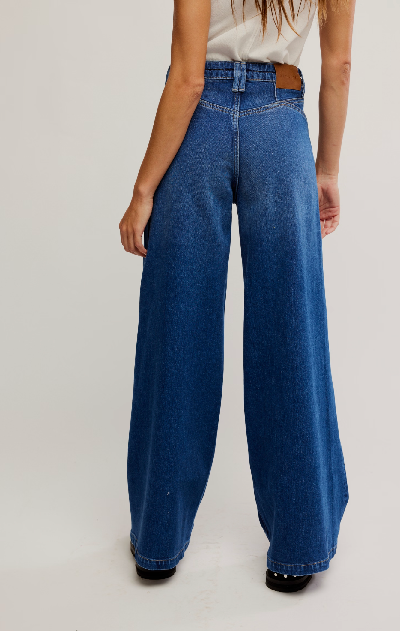 Free People We The Free Kellee High-Rise Palazzo Jeans