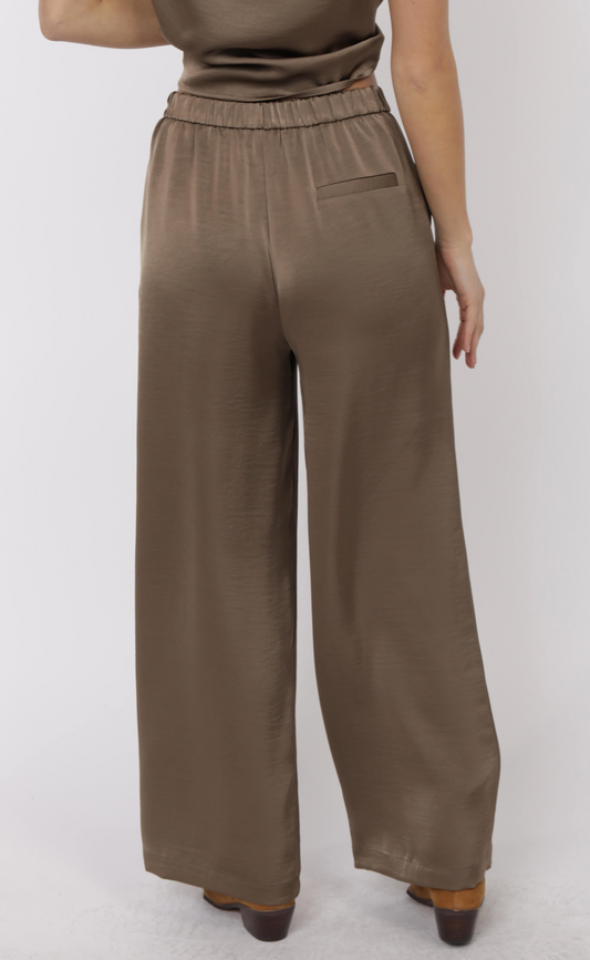 Sage the Label ARIZONA SKY ELASTIC BACK WAIST PANT