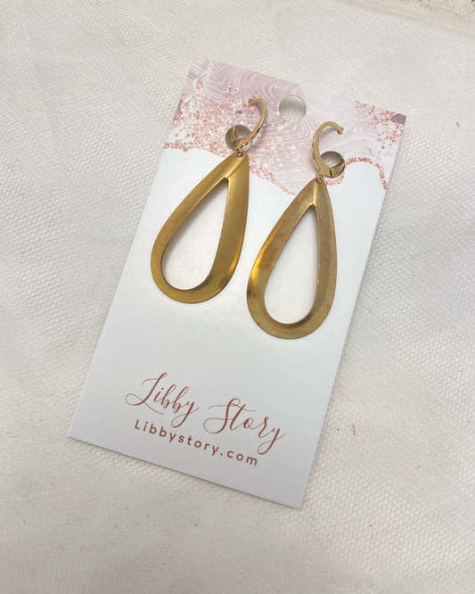 OOAK Open Loop Earrings