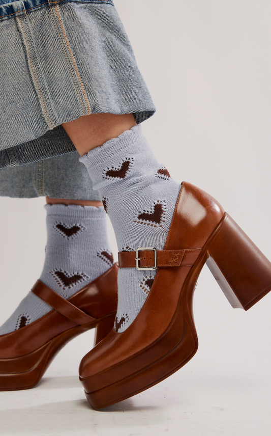 Free People Cubids Bow Socks
