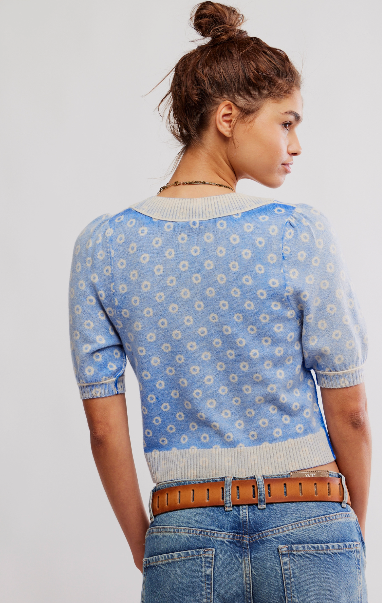 Free People Isla Pattern Cardi