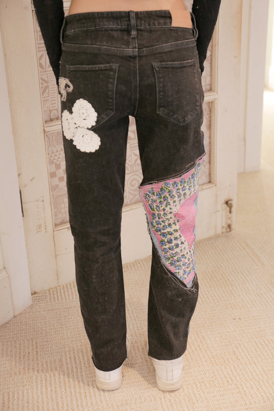 Libby Story x Dear John Vintage Patch Jeans | One-of-a-Kind