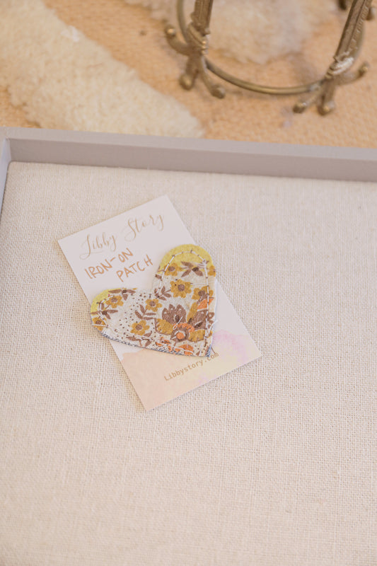 Libby Story Small Heart Patch