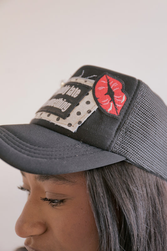 Late for Something Trucker Hat | One-of-a-Kind