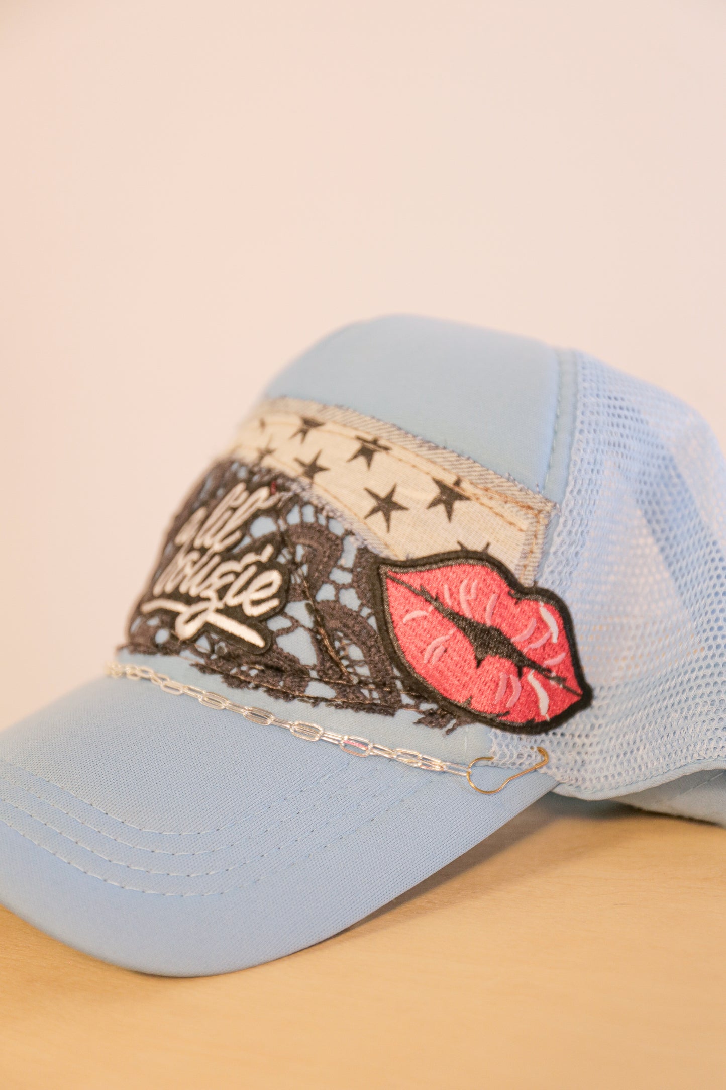 Lacey Bougie Patch Trucker Hat | One-of-a-Kind