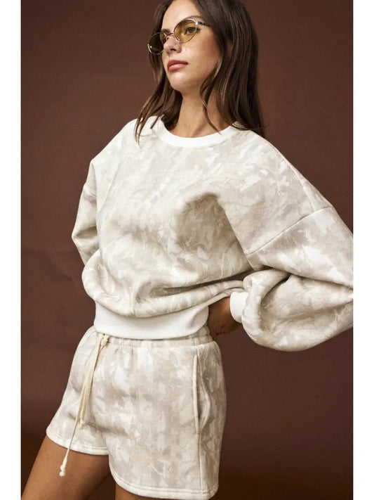 Woodland Camo Crewneck