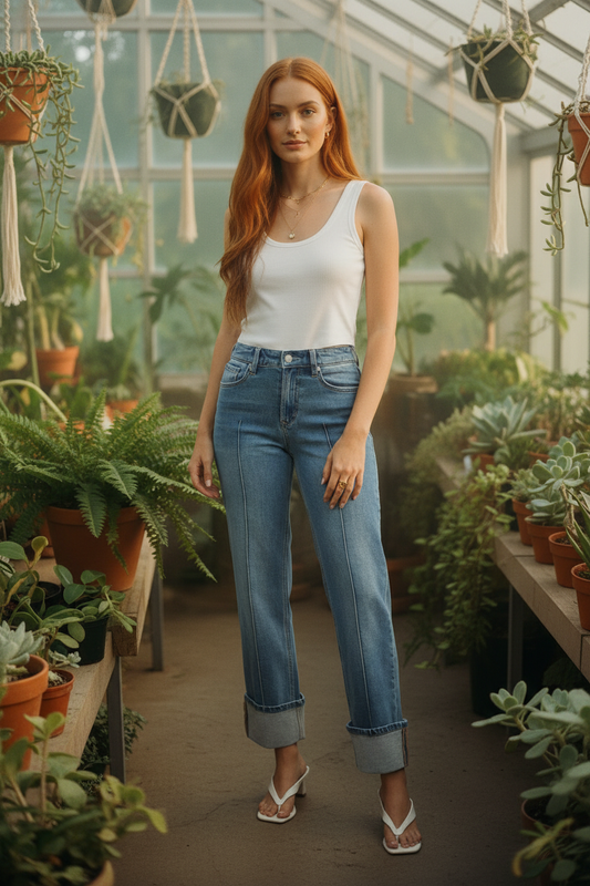 AI Editorial - Dear John Holly Jeans