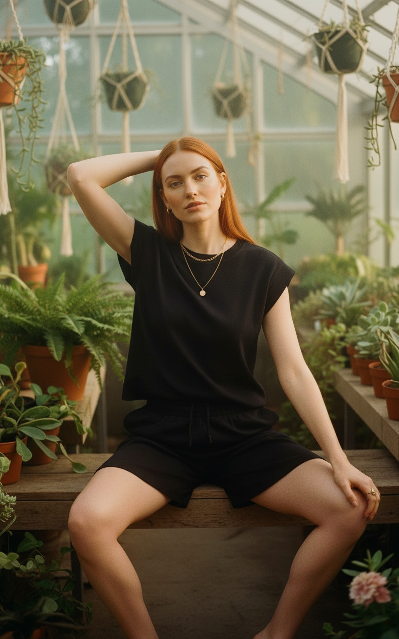 AI Editorial - Steve Madden Camino Jersey Top