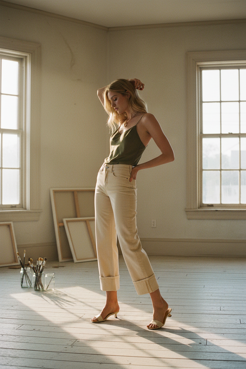 AI Editorial - Dear John Holly Jeans