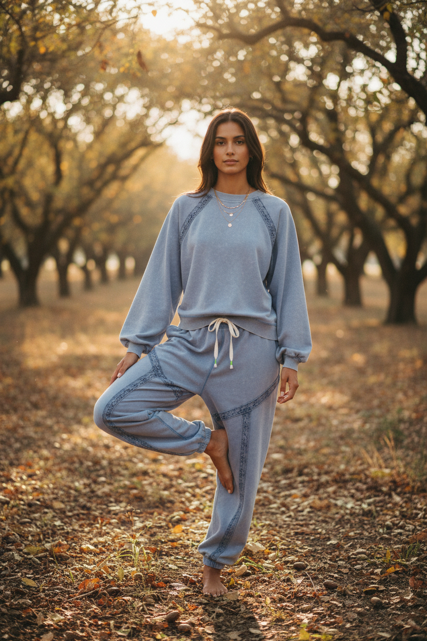 AI Editorial - Free People Couch Club Pants