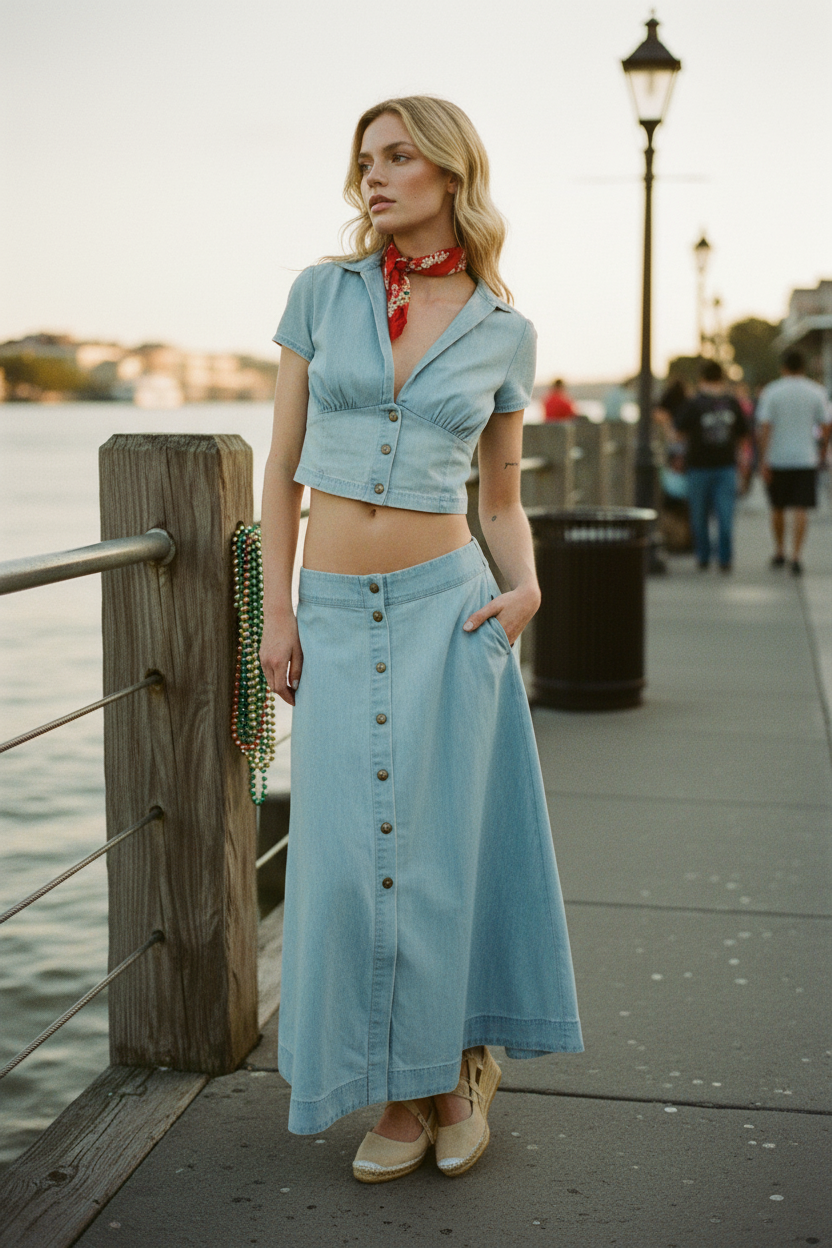 AI Editorial - Free People Easy Does It Set