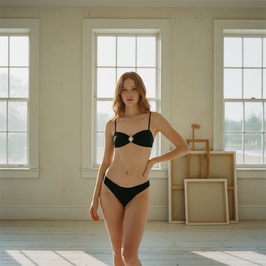 AI Editorial - Malai Black Concha Top