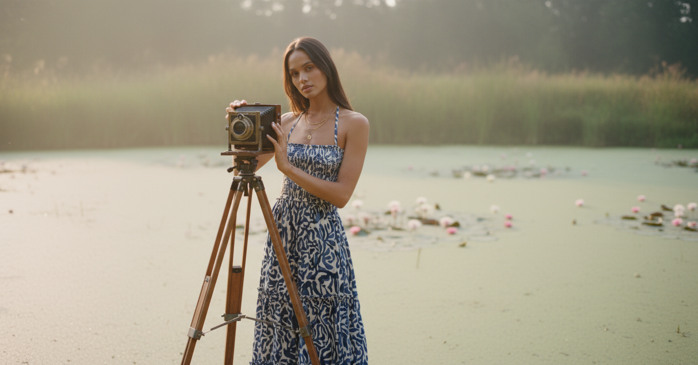 AI Editorial - Elan Maxi Dress