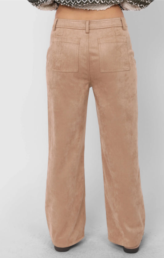 Sadie and Sage Tuscany Faux Suede Pants