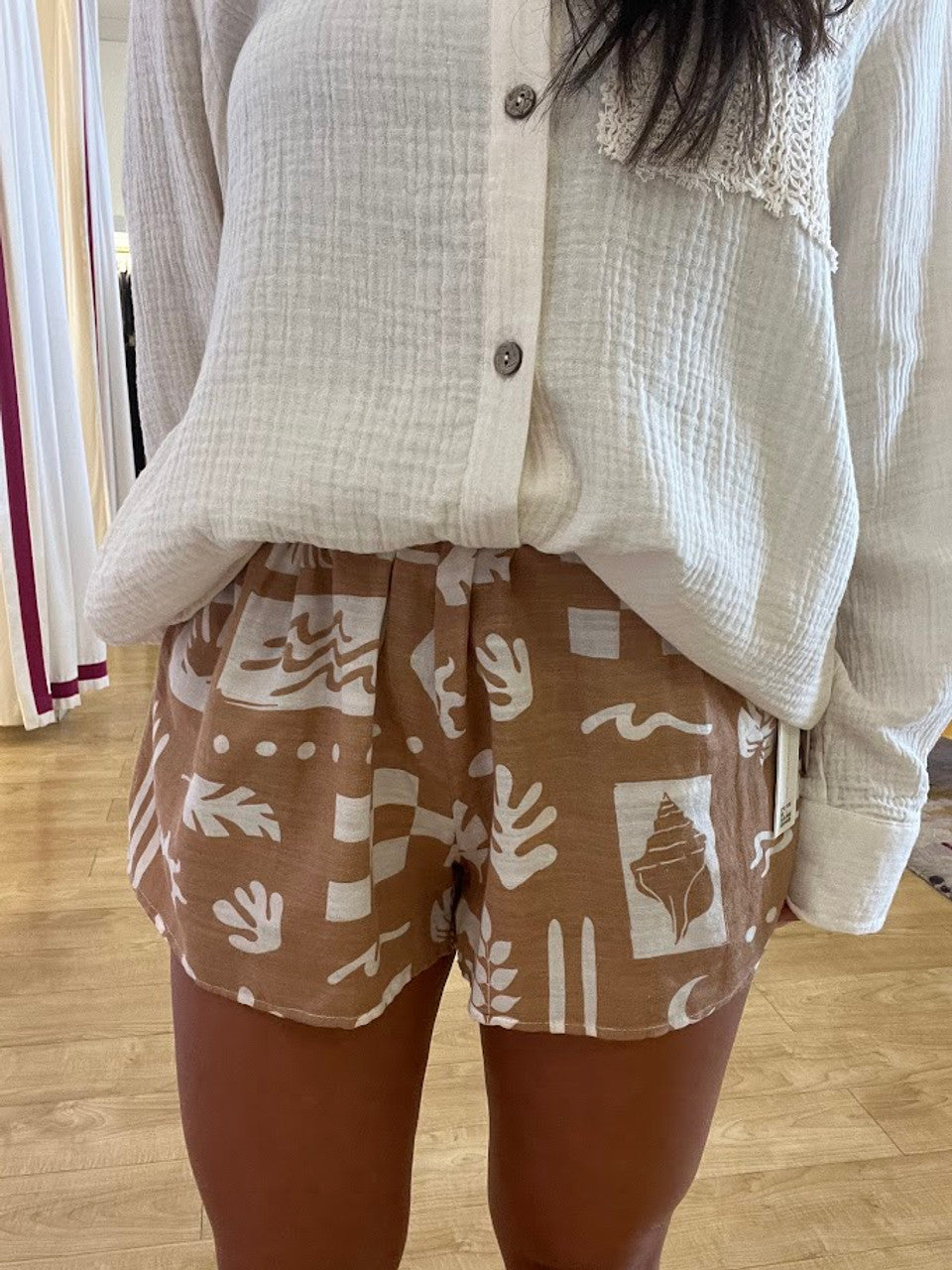 Ocean Paradise Printed Shorts