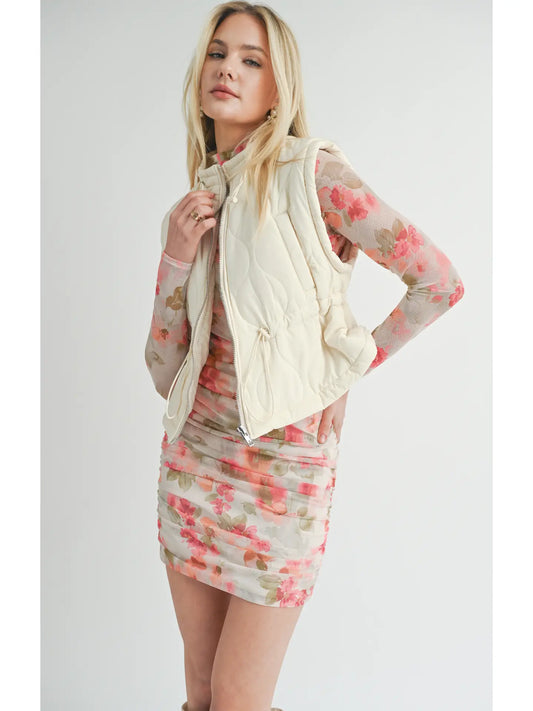 Sage the Label Harlow Quilted Vest