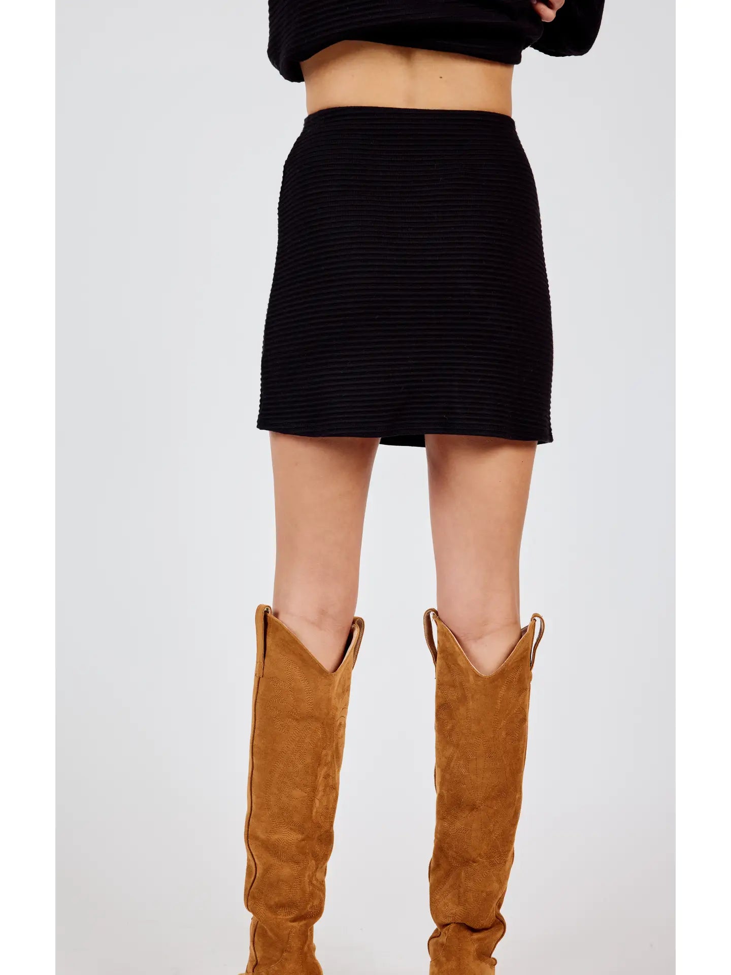 Sadie & Sage On a Stroll Mini Skirt