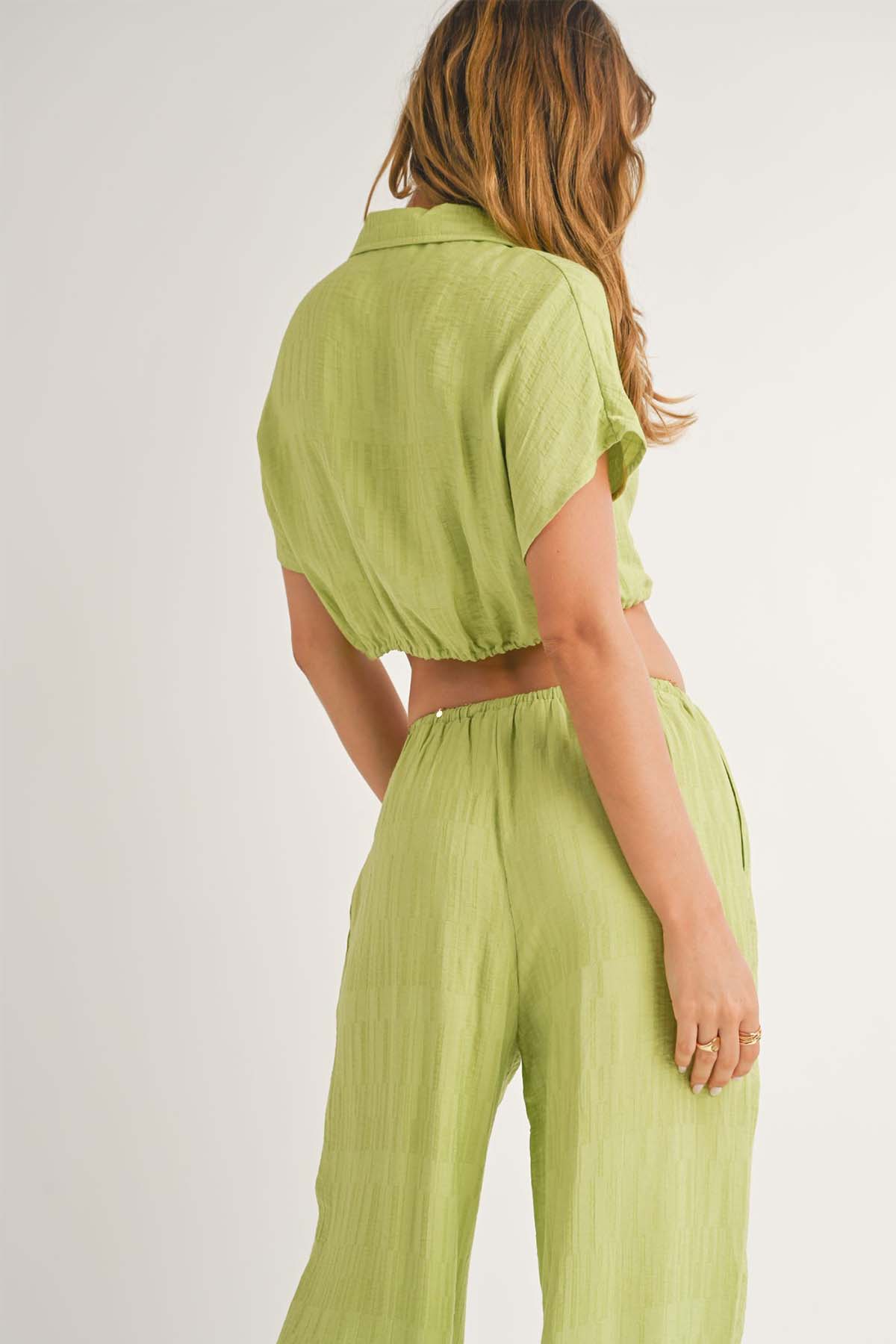 Sadie & Sage Grazie Crop Shirt