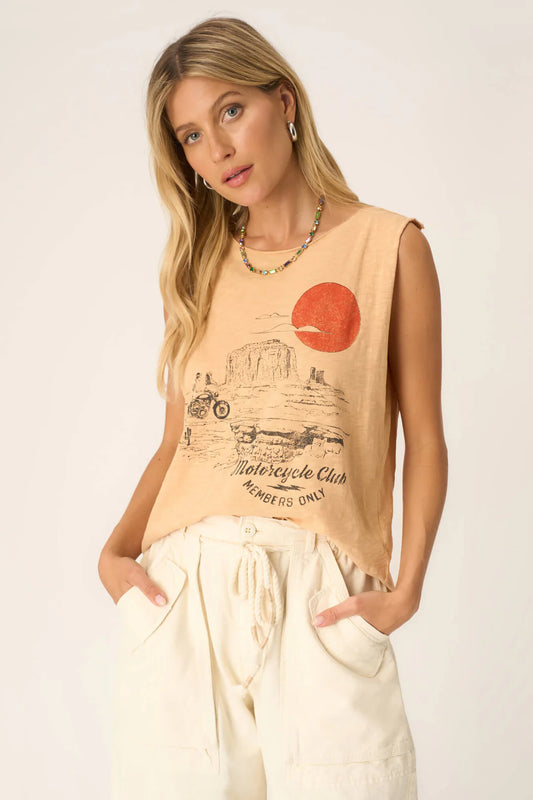 Project Social T Moto Club Raw Tank
