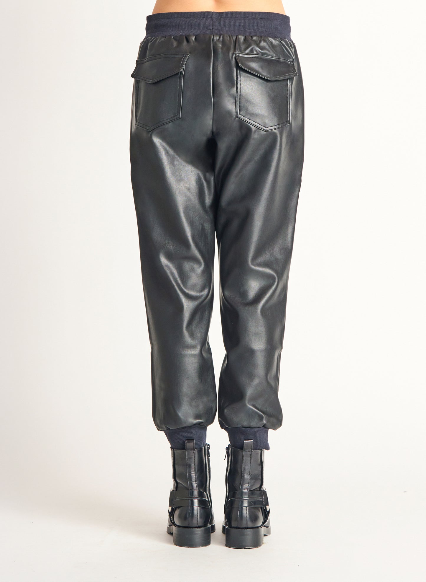 Dex Gotcha Faux Leather Jogger