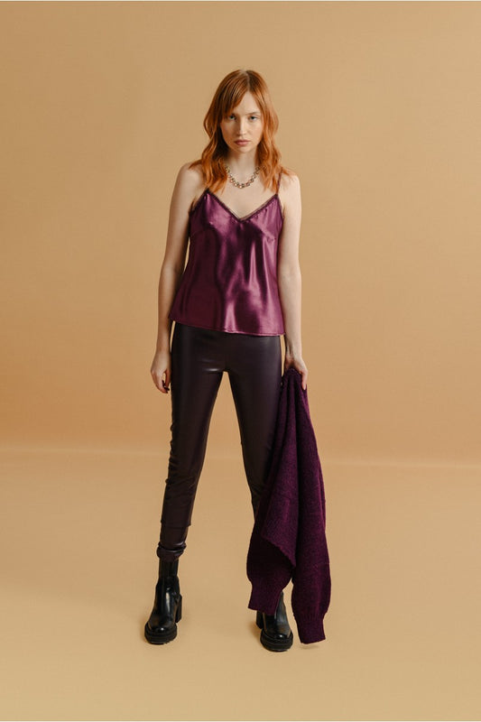 Molly Bracken Faux Leather Legging