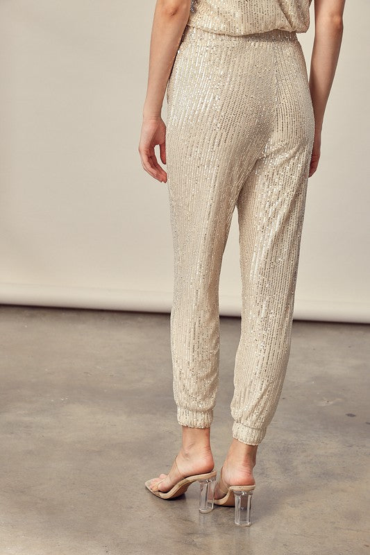 Stevie Sequin Jogger
