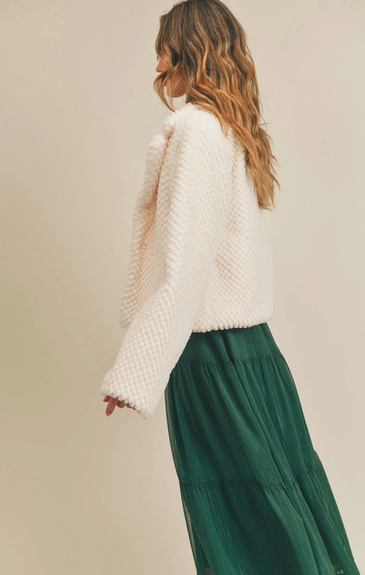 Sadie & Sage So So Soft Feather Jacket