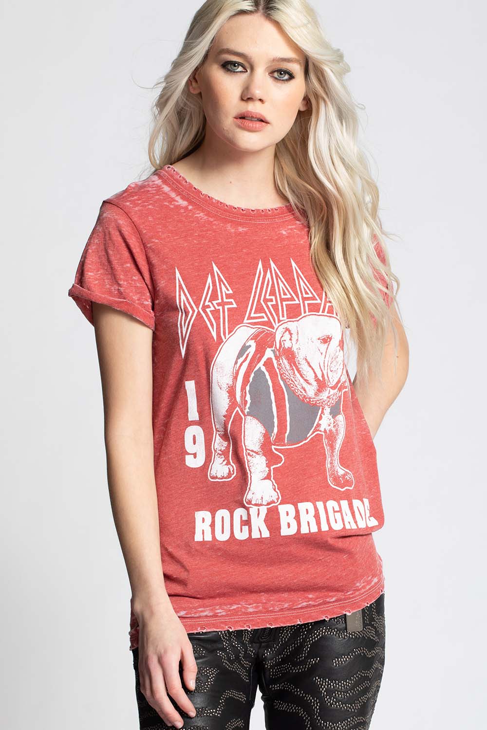 Recycled Karma Def Leppard Rock Tee