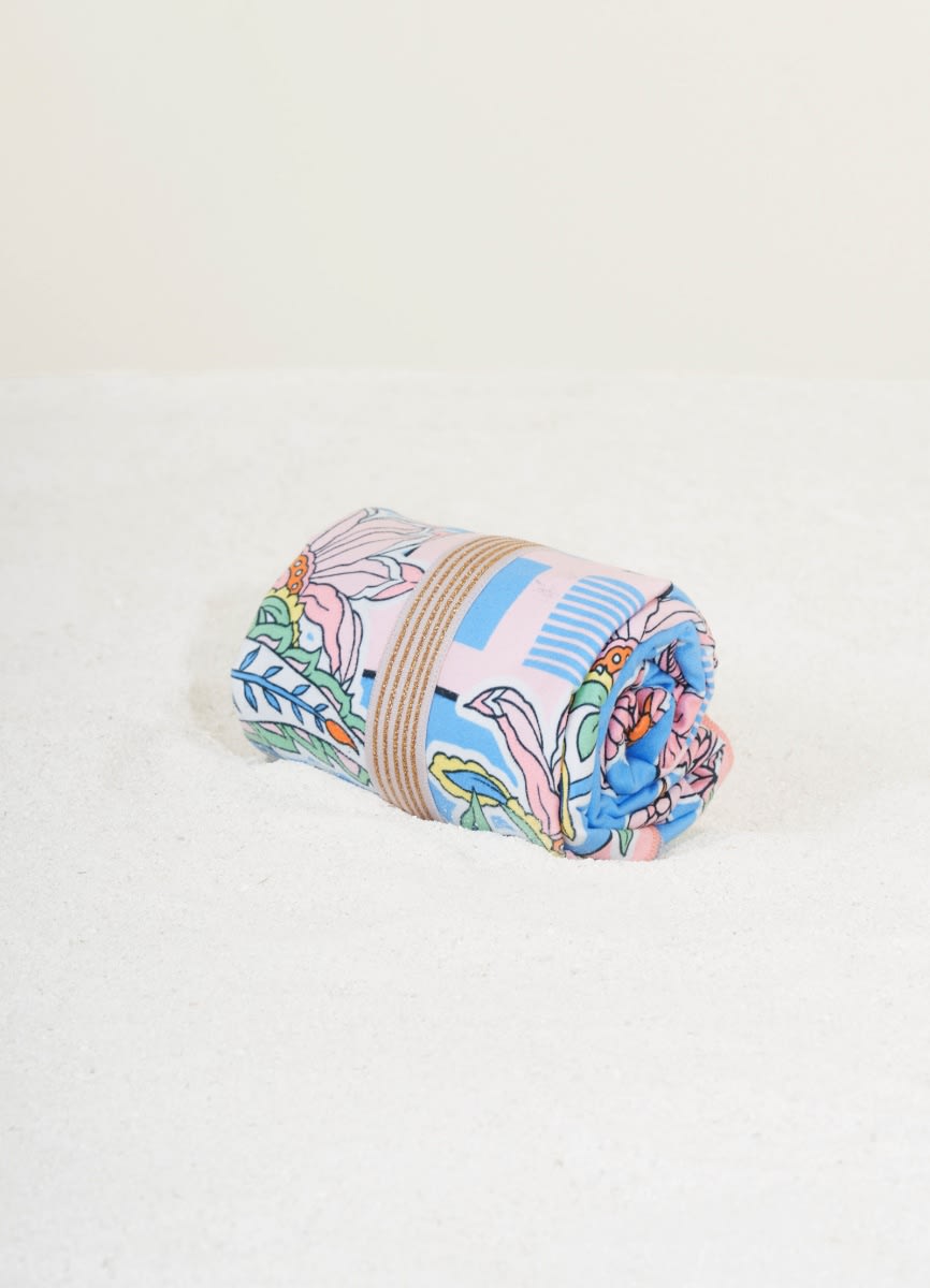 Maaji Maya Blue Florella Beach Towel