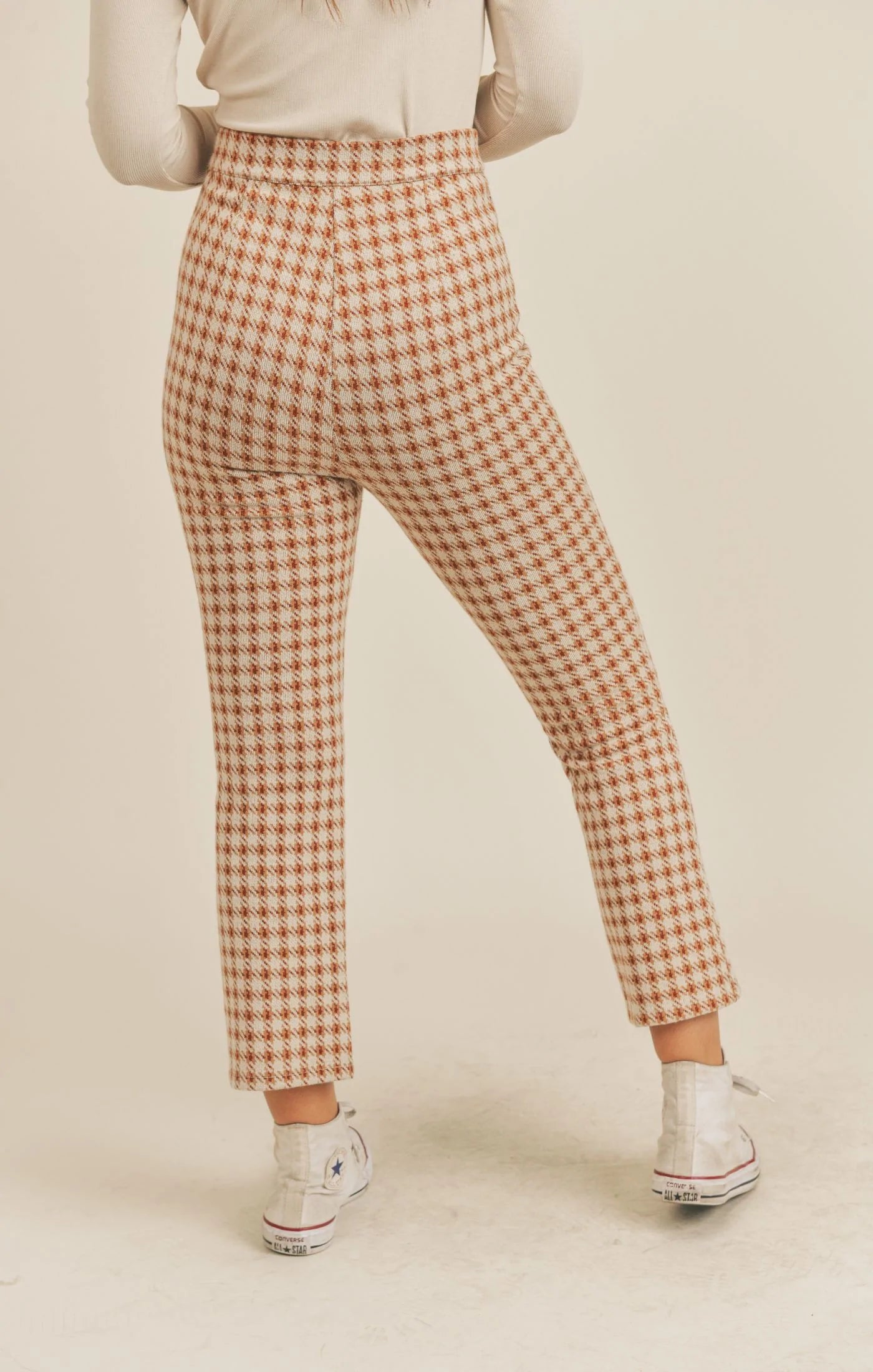 Sadie & Sage Really Dearly Plaid Pant