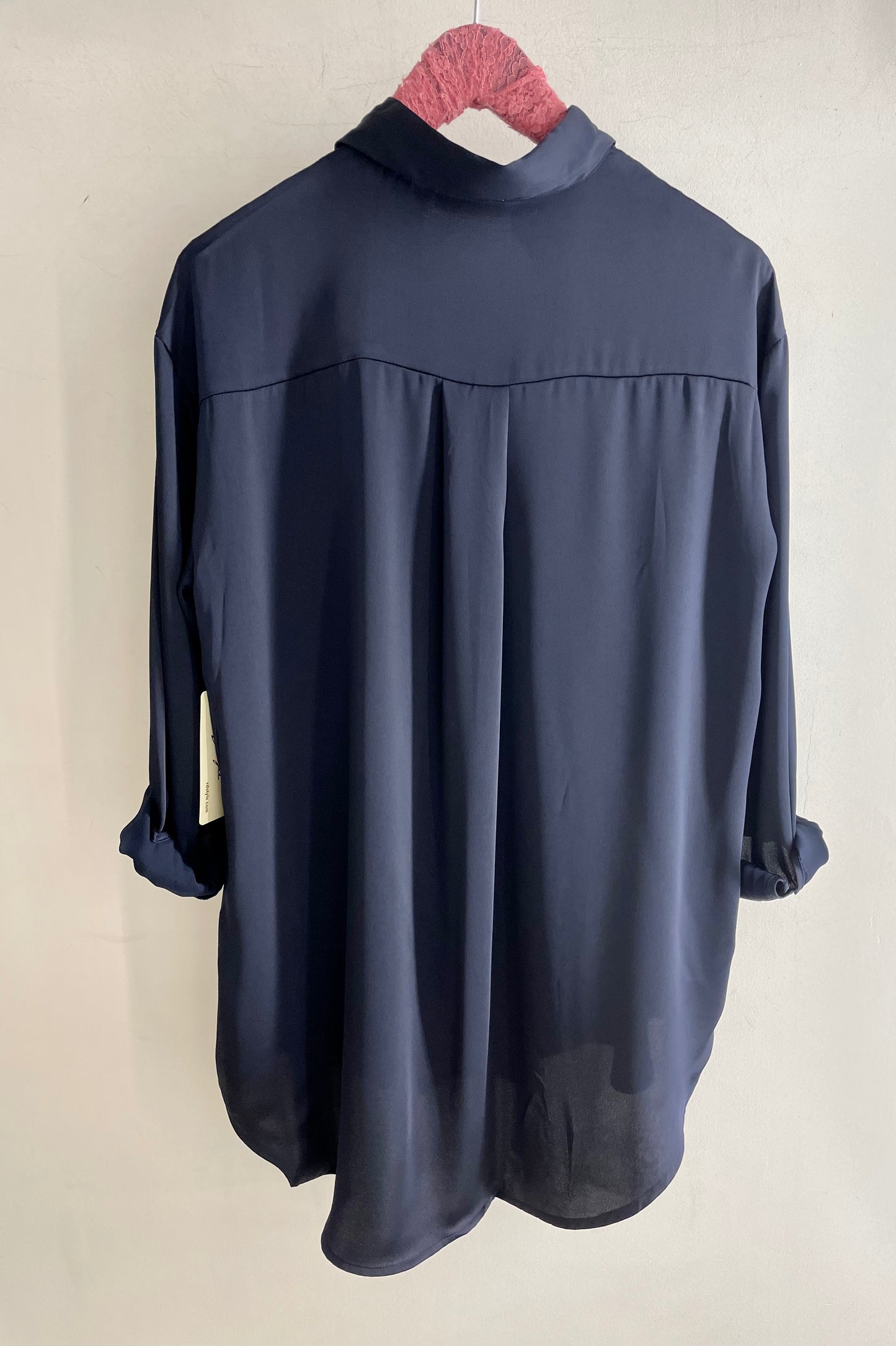 RDI Penelope Satin Button Up Top