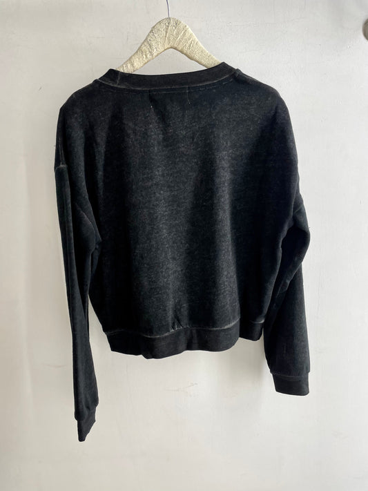 Vintage Havana Satin Stripe Crewneck Pullover