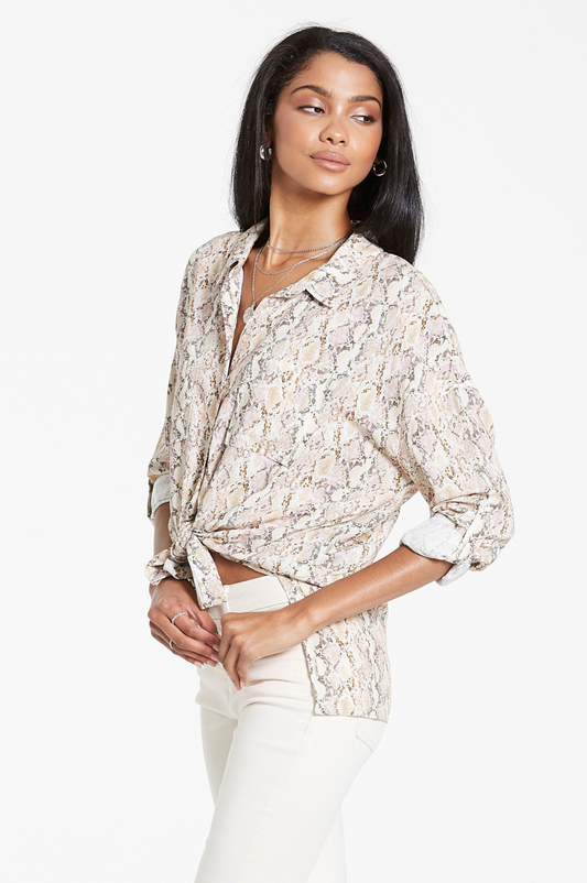 Dear John Arianna Thistle Snake Top