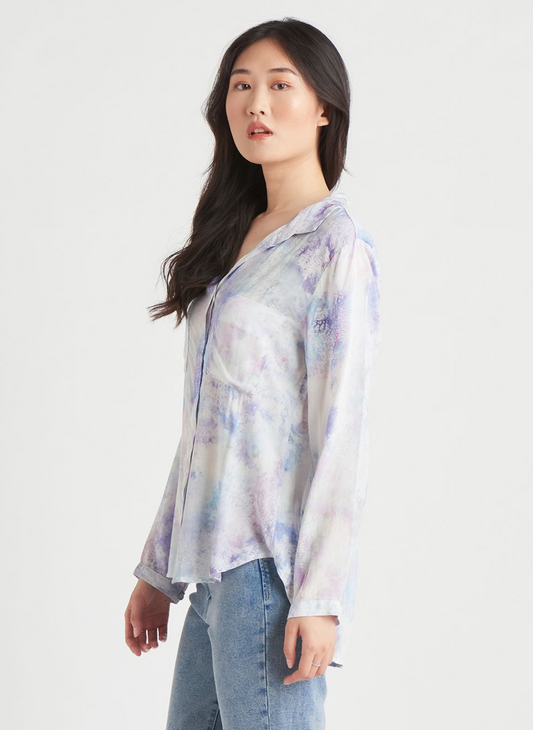 Dex Watercolor Button Up Shirt