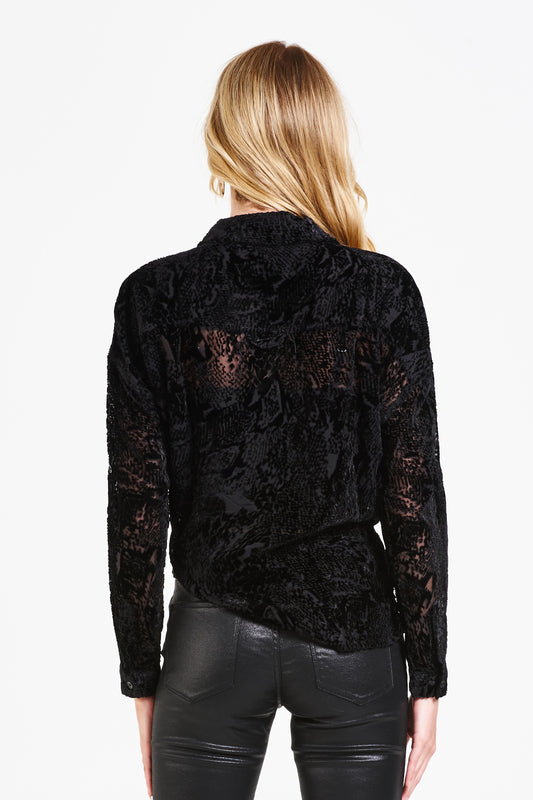 Dear John Arianna Front Tie Top