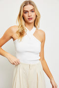 Criss Cross Sweater Top